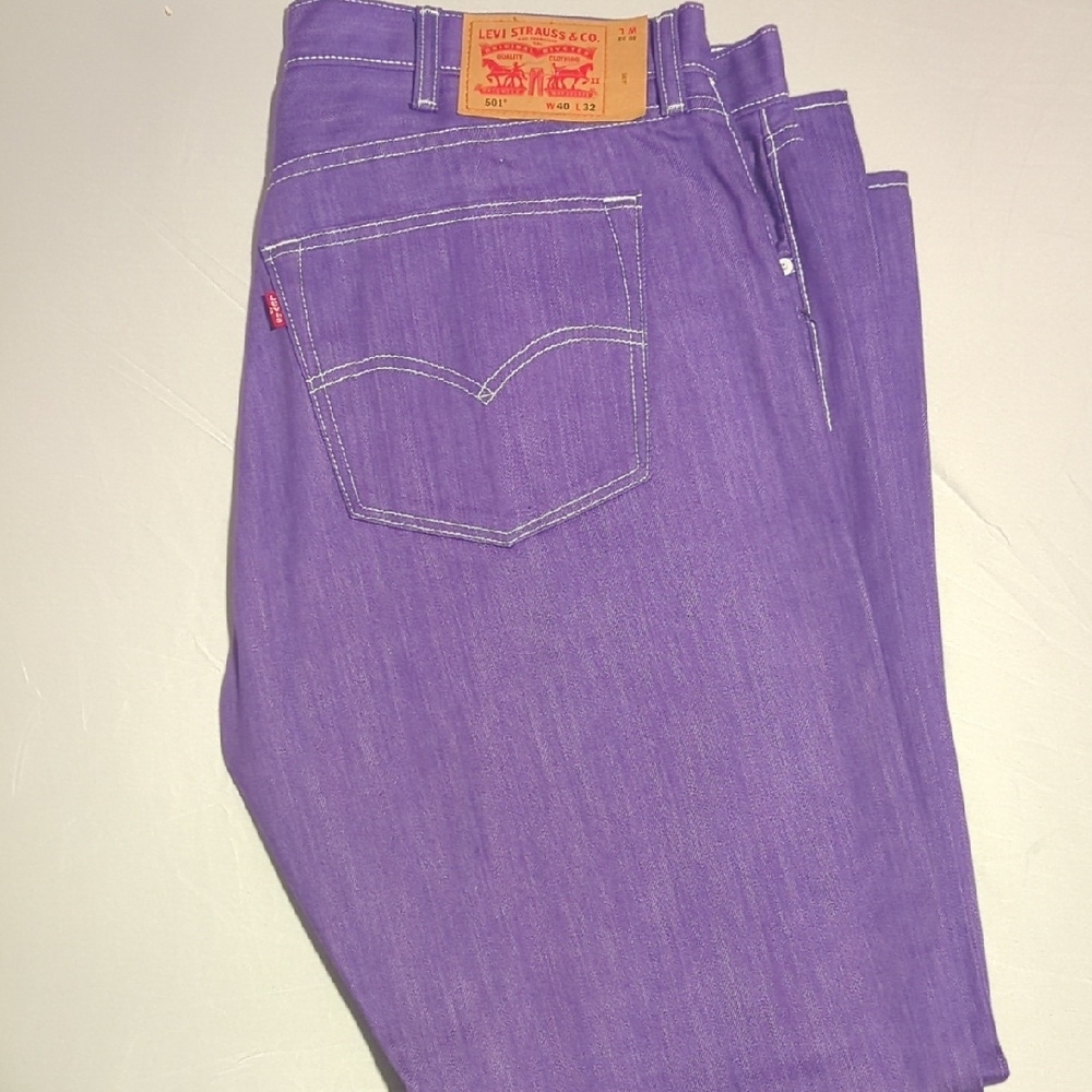 Levi's Vibrant Purple Jeans